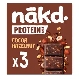 PLUS Nakd Protein Cocoa Hazelnut aanbieding