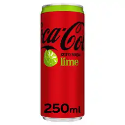 PLUS Coca-Cola Zero sugar lime aanbieding