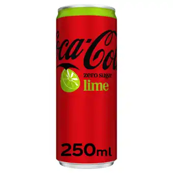 PLUS Coca-Cola Zero sugar lime aanbieding
