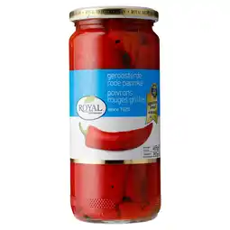 PLUS Royal Geroosterde plakken rode paprika aanbieding