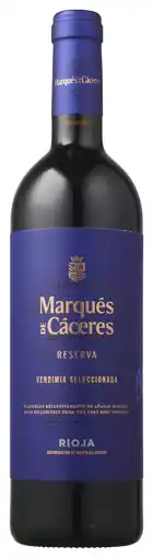 PLUS Marqués de Cáceres Reserva Rioja DOC aanbieding