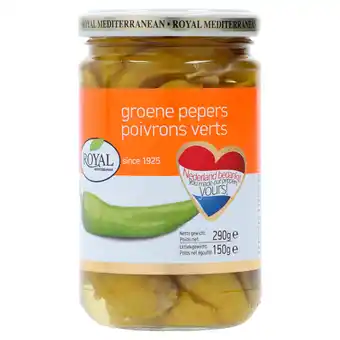 PLUS Royal Groene pepers aanbieding