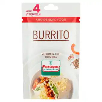 PLUS Verstegen Mix voor Burrito 4 pers aanbieding