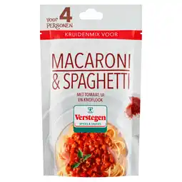 PLUS Verstegen Mix voor Macaroni & Spaghetti aanbieding