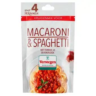 PLUS Verstegen Mix voor Macaroni & Spaghetti aanbieding