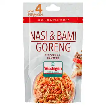 PLUS Verstegen Maaltijdmix voor nasi en bami goreng aanbieding