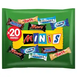 PLUS Mars Minimix Melk Chocolade Repen aanbieding