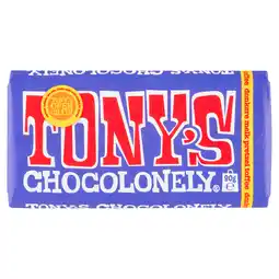 PLUS Tony's Chocolonely Donkere melk pretzel toffee aanbieding