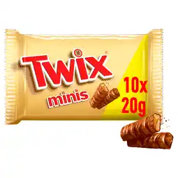 PLUS Twix Melk Chocolade Mini's Repen aanbieding