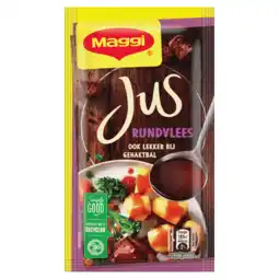 PLUS Maggi Jus rundvlees aanbieding
