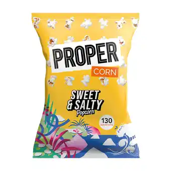 PLUS Proper Popcorn Sweet & Salty aanbieding