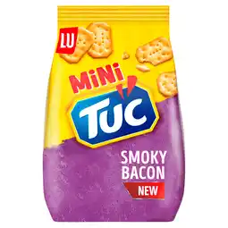 PLUS Lu Mini Zoutjes Smoky Bacon aanbieding