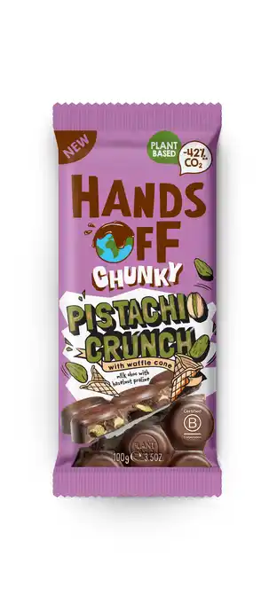 PLUS Hands off Pistachio Crunch aanbieding
