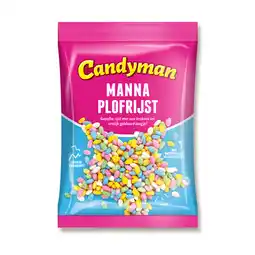 PLUS Candyman Manna plofrijst aanbieding
