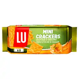 PLUS Lu Mini crackers olijf & oregano aanbieding