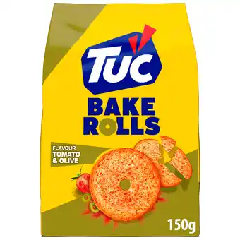 PLUS Lu TUC Bake Rolls Tomato & Olive aanbieding