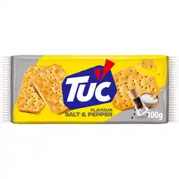 PLUS Lu Crackers Zout & Peper aanbieding