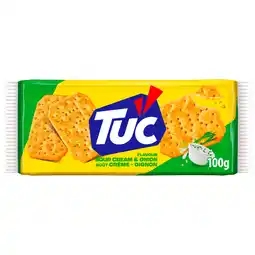 PLUS Lu Crackers Sour Cream & Onion aanbieding