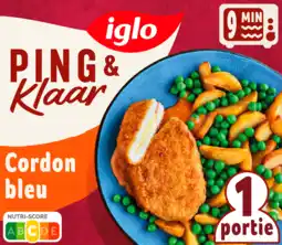 PLUS Iglo Ping & Klaar Cordon Bleu aanbieding
