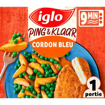 PLUS Iglo Ping & Klaar Cordon Bleu aanbieding