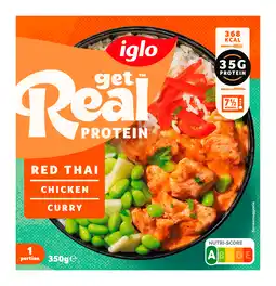 PLUS Iglo GetReal Protein Red Thai Chick aanbieding