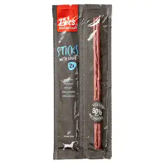 PLUS Pets Unlimited Sticks Lam aanbieding