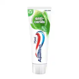 PLUS Aquafresh Tandpasta anti caries aanbieding
