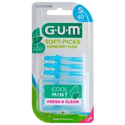 PLUS GUM Soft-picks Comfort flex mint small aanbieding