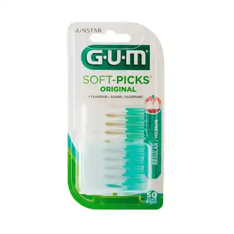 PLUS GUM Stoker soft-picks regular medium aanbieding