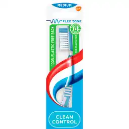 PLUS Aquafresh Tandenborstel clean control medium aanbieding