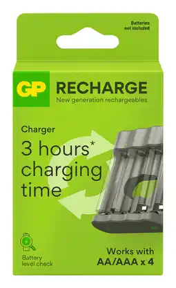 PLUS GP USB Batterijlader B441 aanbieding