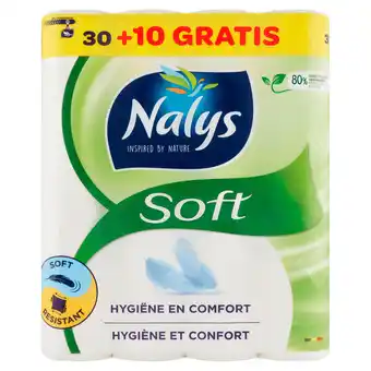 PLUS NALYS Soft hybrid toiletpapier aanbieding
