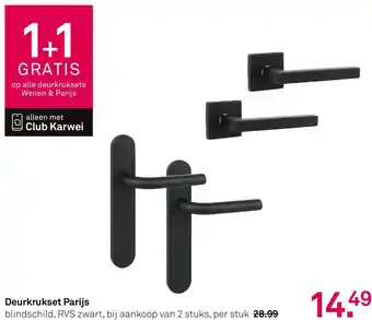 Karwei Deurkrukset Parijs aanbieding