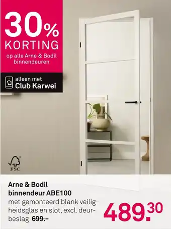 Karwei Arne & Bodil binnendeur ABE100 aanbieding