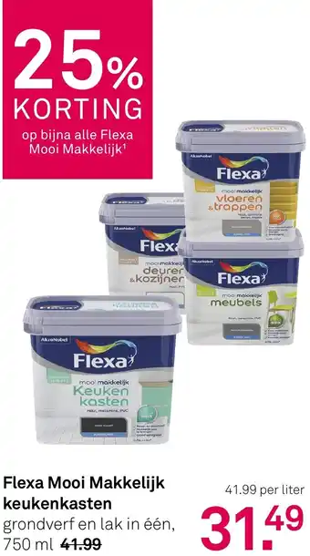 Karwei Flexa Mooi Makkelijk keukenkasten aanbieding