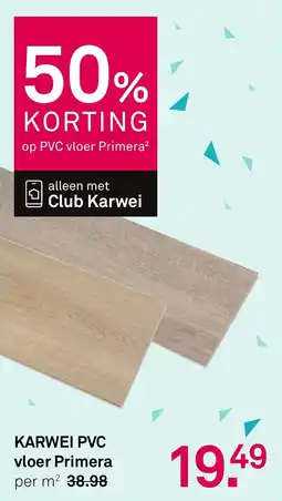 Karwei KARWEI PVC vloer Primera aanbieding