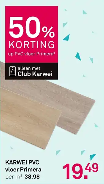 Karwei KARWEI PVC vloer Primera aanbieding
