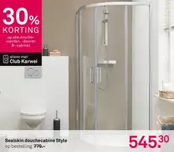 Karwei Sealskin douchecabine Style aanbieding