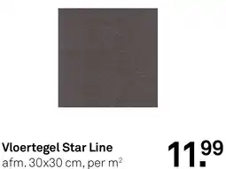 Karwei Vloertegel Star Line aanbieding