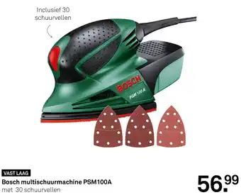 Karwei Bosch multischuurmachine PSM100A aanbieding