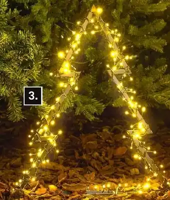 Karwei Luca Lighting tuinsteker kerstboom Garden D'light aanbieding