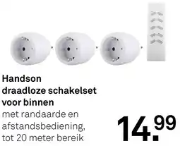 Karwei Handson draadloze schakelset voor binnen aanbieding