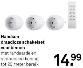 Karwei Handson draadloze schakelset voor binnen aanbieding