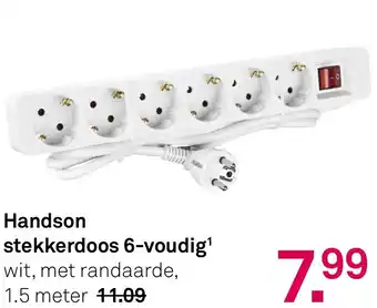 Karwei Handson stekkerdoos 6-voudig¹ aanbieding