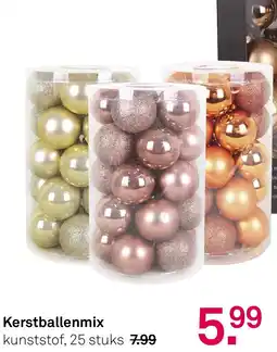 Karwei Kerstballenmix aanbieding