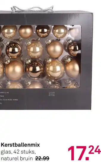 Karwei Kerstballenmix aanbieding