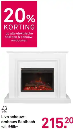 Karwei Livn schouwombouw Saalbach aanbieding