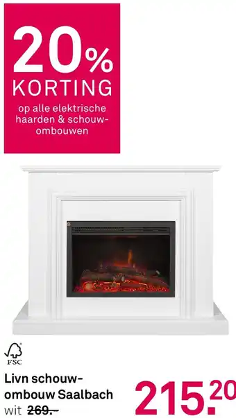 Karwei Livn schouwombouw Saalbach aanbieding