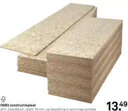Karwei OSB3 constructieplaat aanbieding