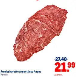 Makro Runderbavette Argentijnse Angus aanbieding